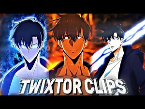 Sung Jinwoo Twixtor 4K II All Scenes II Solo Leveling