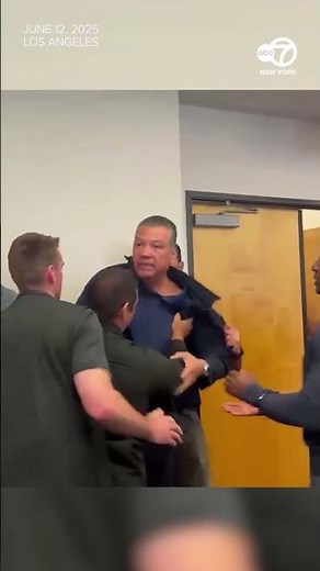 Sen. Alex Padilla from California forcibly removed from DHS press conference