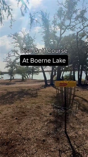 DID YOU KNOW BOERNE LAKE HAS AN 18-HOLE DISC GOLF COURSE? 🥏⛳️ Tucked inside Boerne City Lake Park, this course gives you two totally different experiences — a shaded front nine that winds through the trees along the lake, and a sunny back nine added in 2021 with wide-open fairways and young oaks. Whether you’re a pro or just looking for something fun to try, it’s free to play and perfect for all ages. 📍 Boerne City Lake Park 🎯 18 holes | Lakeside views | Great workout 🗺️ Course map & scoreca