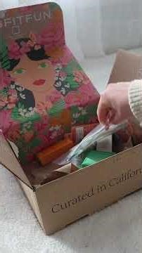 FabFitFun Spring Box ASMR 🌷 | Relaxing Unboxing + Tingly Sounds #unboxing #skincare