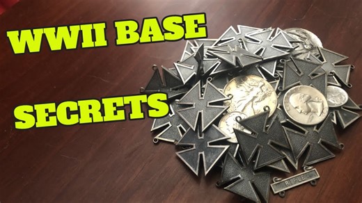 Metal Detecting a WWII Base Uncovers Big Silver Hoard
