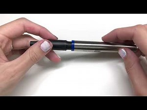 How to Refill the Zebra Pen STEEL PM-701 Permanent Marker