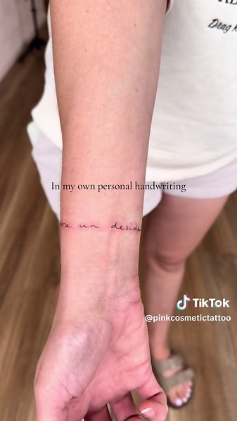 Italian Quote Tattoo Ideas: Once Upon a Wish Translation