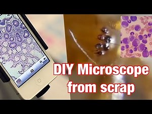 DIY Microscope from old CD player or laser pointer | 25frames | tech videos
