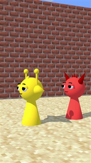 Sprunki Oren Horror Mode in Minecraft