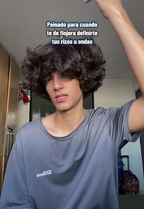 ¡Peinado de 5min para cuando tengas flojera de definirte los rizos! #curlyhairdefinition #definicionderizos #rizosdefinidos #curlyhairtutorial #curlyhairtips