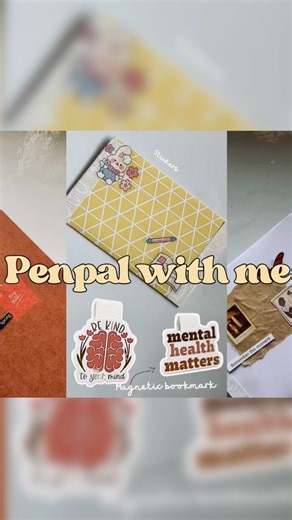 PenPal With Me — Small Preview ✨| Aesthetic Happy Mail #penpalwithme