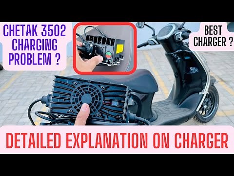 Bajaj Chetak 3502 Charger Explained | Problems & Solutions #chetak3502 #chetak3501
