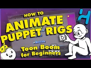 Toon Boom Harmony Rig/Puppet Animation Tutorial (PART 4)
