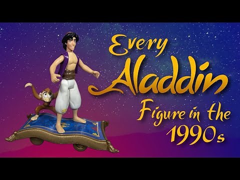EVERY ALADDIN ACTION FIGURE IN THE 90'S!!