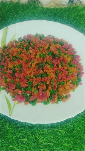 Homemade Tutti Frutti Recipe ||#cooking #tuttifruttirecipe #food #shorts #ytshorts