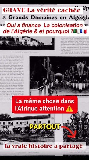 291K views · 6.2K reactions | Qui a finance La colonisation de...