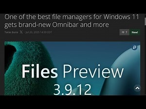 One of the best file managers for Windows 11 gets brand-new Omnibar and more