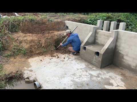 How we created a mini dam with a Francis turbine