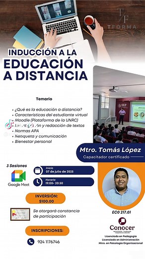 Inducción a la Educación a Distancia en UNRC