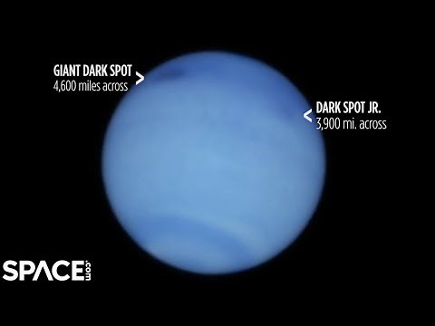 Neptune's 'dark spots' spied by Hubble