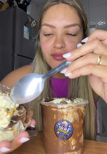 Pipoca Gourmet doce: degustação e reação à 'cachoeira'