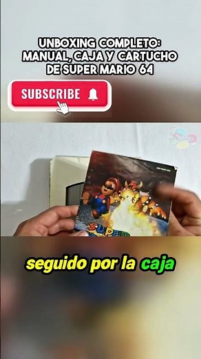 ¡Unboxing Completo de Super Mario 64! Nintendo 64