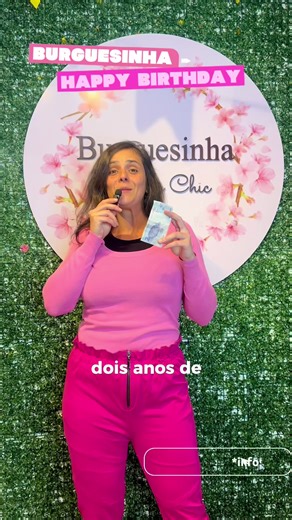 🥂 CONVITE OFICIAL: 🎉 Convite Oficial - 2 Anos da Burguesinha Brechó Chic! 🎉 É com look no garimpo e coração cheio de gratidão que te convidamos para celebrar 2 anos de atitude, moda consciente e muito close certo! 💖👗 📅 Data: 25 e 26 de julho 2025 📍 Local: Burguesinha Brechó Chic – Chácara Santo Antônio Rua Américo Brasiliense 1816 ⏰ Horário: sexta Das 09h às 19h sabado das 09 as 16 hrs ✨ Entrada gratuita Vem viver um garimpo diferente, com: 👠 Mega Reposição de Marquinhas (zara, farm, le