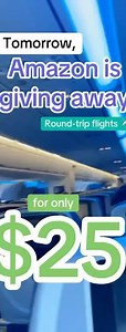 Amazon $25 flights deal for students