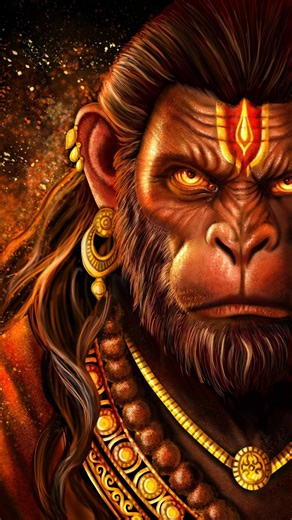 Jai Bajrangbali 🔥 Hanuman Ji Digital Painting | Divine Art #shorts #art #digitalpainting #fyp #viral