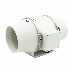 [Hot Item] Low Noise 100mm 4" Inch Plastic Ventilation Duct Fan Inline Fan for Grow Tent