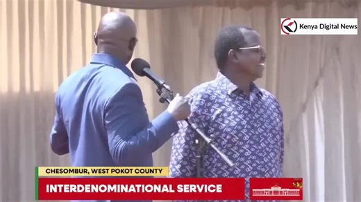 John Lonyangapuo's Funny Remarks at Ruto's Event