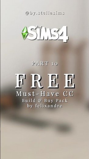 🤍FREE Build & Buy CC must have - estate part 7 by Felixandre #ts4 #sims4cc #maxismatch #sims4build
