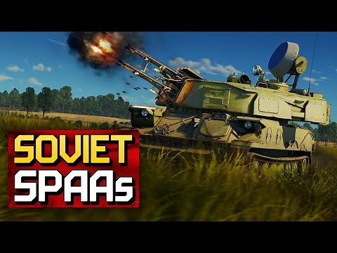 Soviet SPAAs / War Thunder