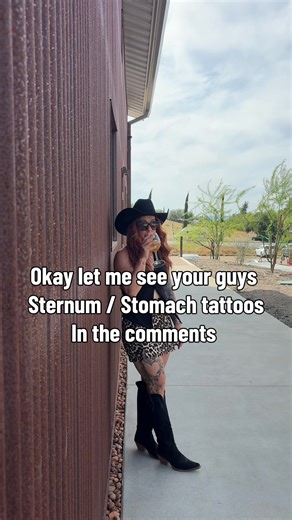 Sternum & Stomach Tattoos Showcase