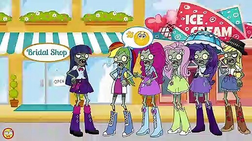 Flash Sentry & Twilight Sparkle Wedding Day - My Little Pony Equestria Girls Plants VS Zombies Apoca