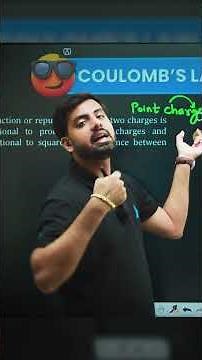 Class 12 Physics: Coulomb's Law Explained Fast ⚡#class12 #infinitylearn