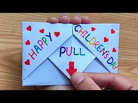 Amazing DIY Children's Day Card Ideas | Happy Children's Day Crafts | Childrens Day Cards 2024