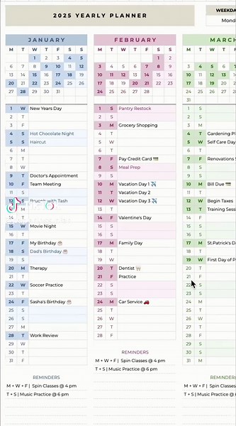 Plantilla de Planificador Mensual: Organiza tu Mes