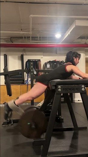 Reverse hyperextension #powerlifter #lifter #bodybyderrick #motivation