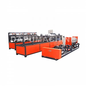 [Hot Item] Full Automatic Low Carbon Cyclone Diamond Mesh Chain Link Fence Machine
