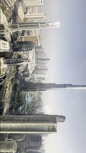 Sky Views Observatory Dubai 😱 Glass Slide & Glass Floor Experience | Burj Khalifa Skyline #dubai