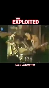 6.3K views · 348 reactions | The exploited - God save the queen.(Live at Leeds,UK,1983) #TheExploited #HardcorePunk #PunkBandUK | Fred Dvc | Facebook