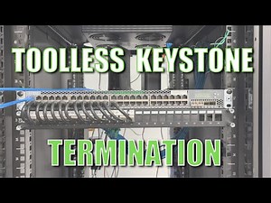 How I Terminate Shielded Keystone Jacks