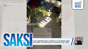 Lumalayag na naman ang "ship" ng Dus-Bia o Dus-Bi sa nakakakilig na sorpresa ni Dustin Yu para kay Bianca De Vera. | GMA News