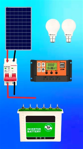 how to make solar battery Mein connection kaise karen