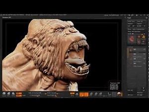 Gorilla in ZBrush