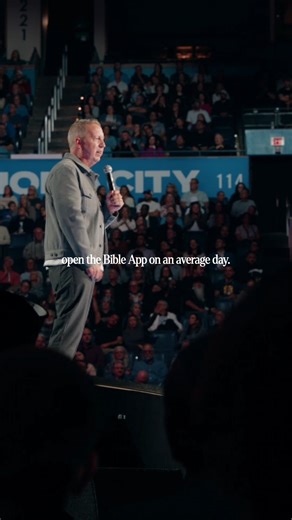 YouVersion Bible App on Instagram: "“It’s opened almost 300 times every second. And every single one of those times is an opportunity for the life-transforming power of God’s Word to change someone’s life.” How was God's Word transformed your life? Let us know in the comments 👇"