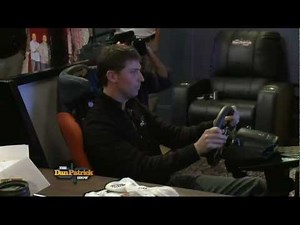 Denny Hamlin on Nascar Simulator