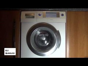 Siemens Serie IQ1430 Washing Machine : Delicate Final Spin 600rpm (4/4)