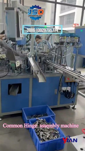 assembly machine for cabinet hinges#hingemachinery