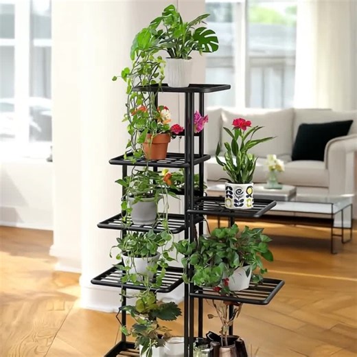 Metal Multi-tier Plant Stand, Indoor Outdoor Flower Pot Holder Shelf, Tier Plant Rack Organizer for Garden & Home Decor - Etsy