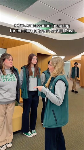 Admissions Ambassadors Pep Talk 😰