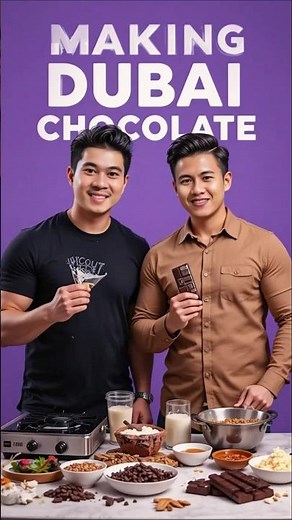 Making Dubai Chocolate Low Budget | Viral Arabic Style Dessert #tutorial #food