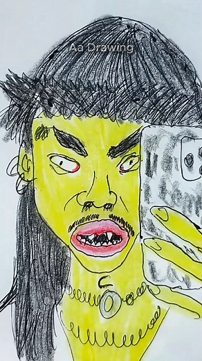 Bisa Lincah Banget tu Bibir #AaDrawing | AA Drawing Funny Official